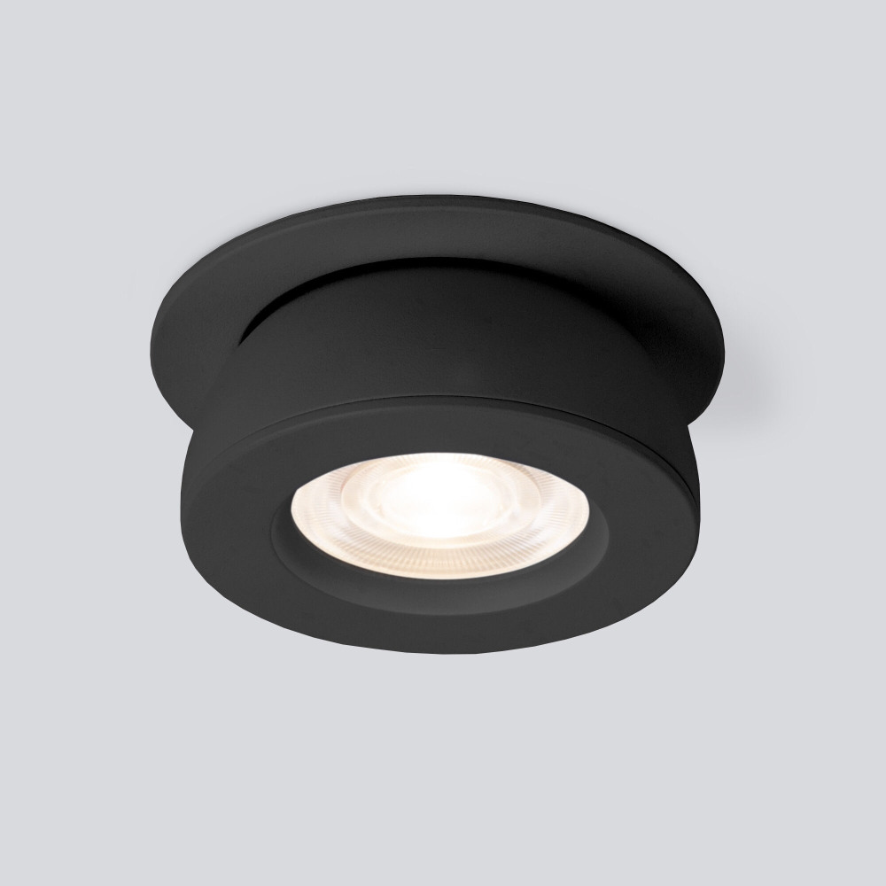 Точечный светильник Pruno 25080/LED 8W 4200К чёрный Elektrostandard a060942 фото