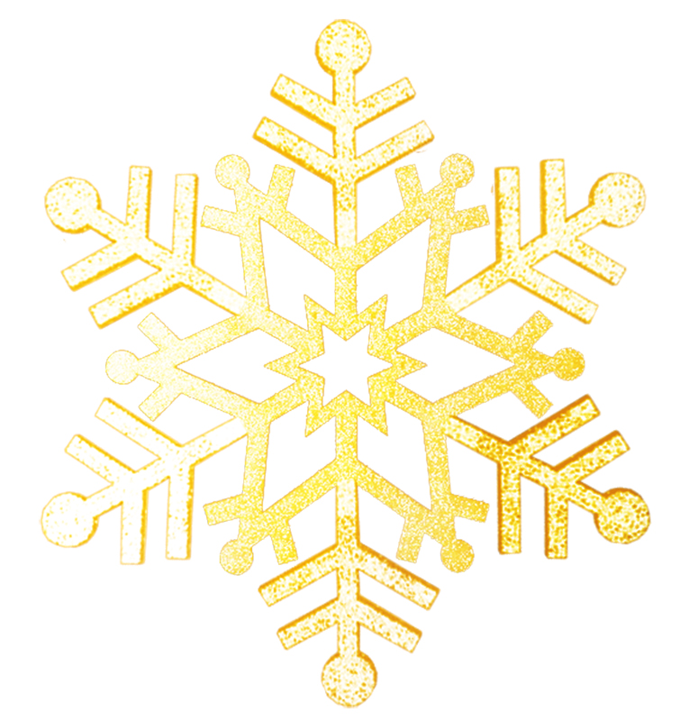 Елочная фигура Снежинка резная, 81 см, цвет золотой NEON-NIGHT 502-381 фото