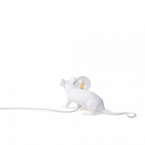 Настольная лампа Mouse Lamp Lyie Down USB Seletti 15222 фото