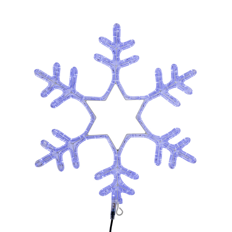 Фигура Снежинка LED Светодиодная, без контр. размер 55*55см, СИНЯЯ NEON-NIGHT NEON-NIGHT 501-335 фото