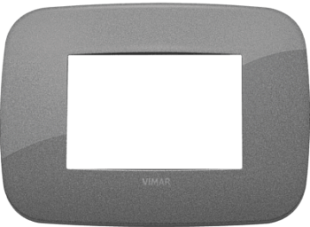 19683.22 Рамка Arke Round ардезия 3-модульная Vimar фото