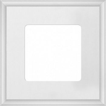 FD01601WH Рамка квадратная New Marco Белый 1-постовая Fede фото