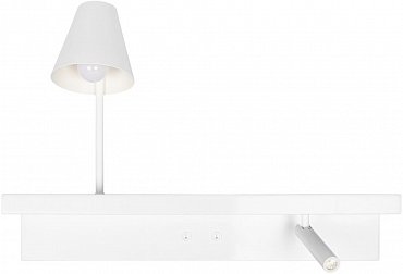 Настенный светильник Shelf 10216/2W White Loft It фото